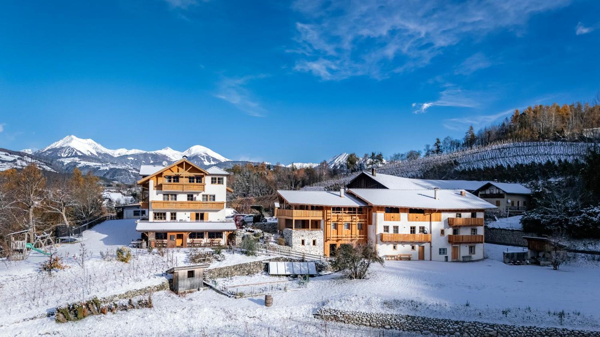 Trinnerhof- Hof Chalets Und Obsthof Mit Zimmer Natz-Schabs Экстерьер фото
