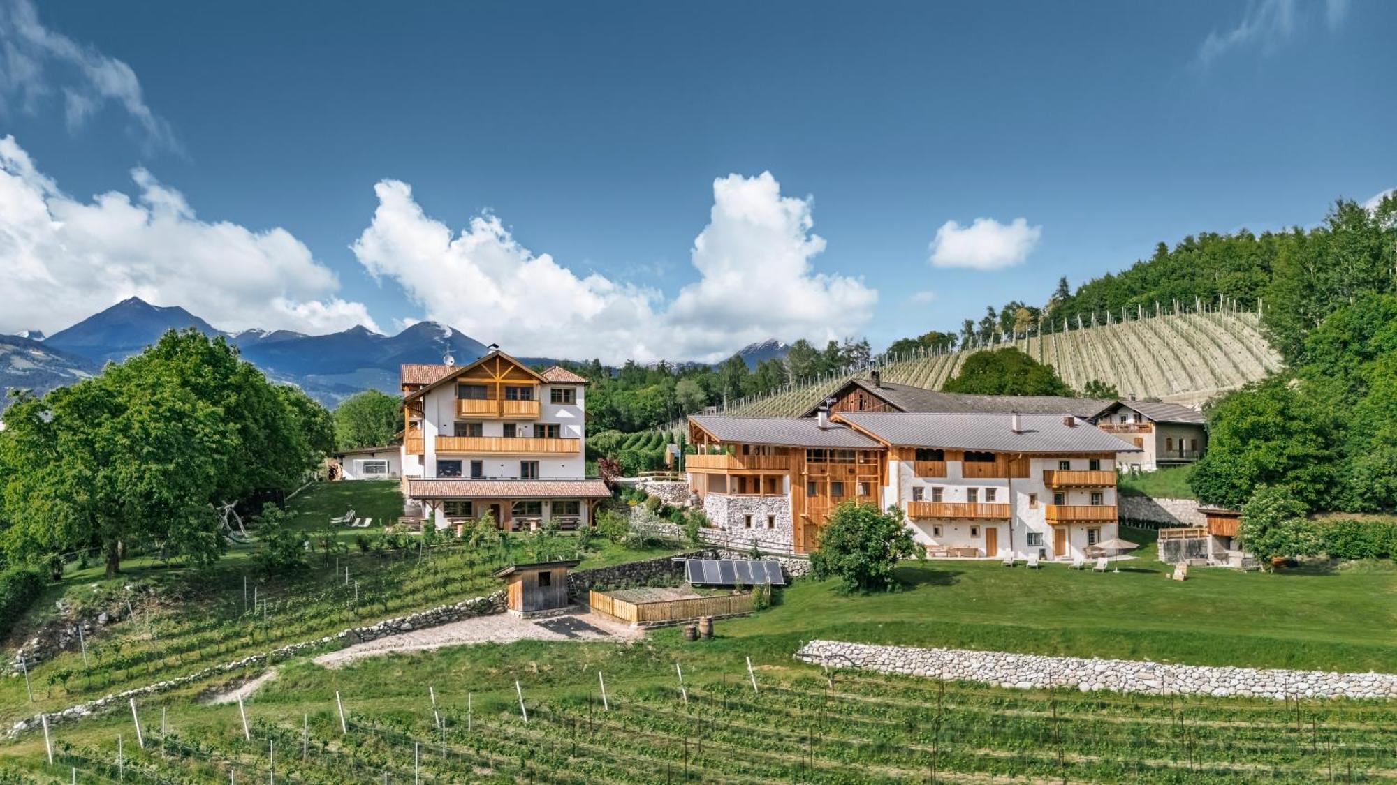 Trinnerhof- Hof Chalets Und Obsthof Mit Zimmer Natz-Schabs Экстерьер фото
